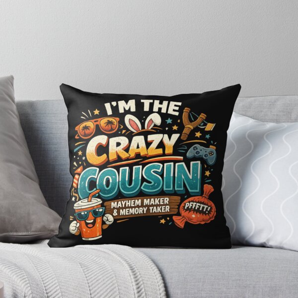 Item preview, Crazy Cousin Crew - Funny Family Bonding designed and sold by SidTastic .