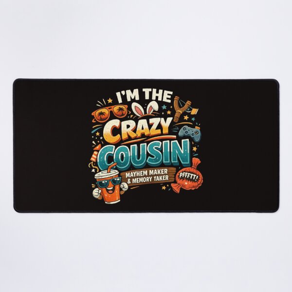 Item preview, Crazy Cousin Crew - Funny Family Bonding designed and sold by SidTastic .