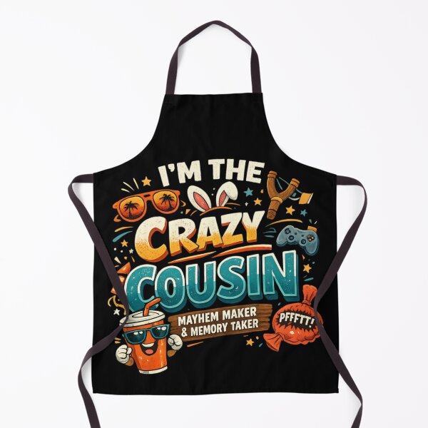 Aperçu de l'œuvre Crazy Cousin Crew - Des moments drôles en famille créée et vendue par SidTastic .