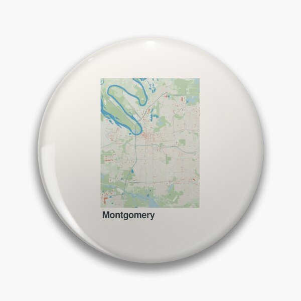 Artikelvorschau, Montgomery Minimalistische Kartenkunst entworfen und verkauft von MapsNerd.