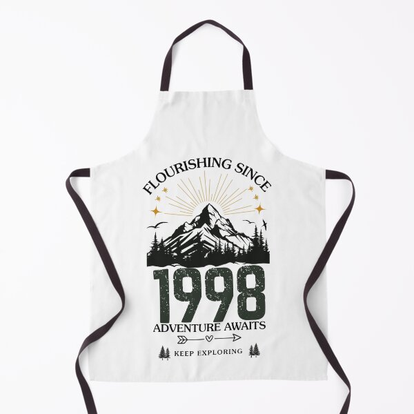 Item preview, 1998 Flourishing Since Mountain Adventure Birthday Design designed and sold by FlareCraftStudio.