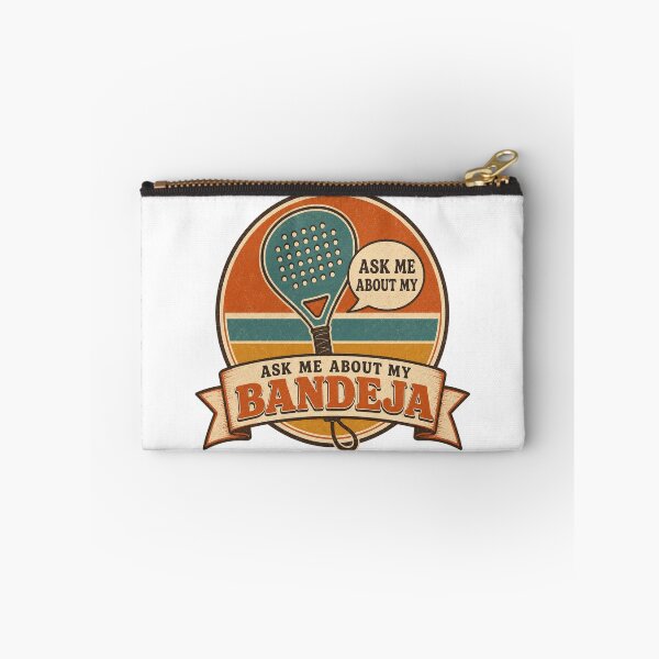 Item preview, Ask Me About My Bandeja Retro Padel Badge designed and sold by BoosterShop.
