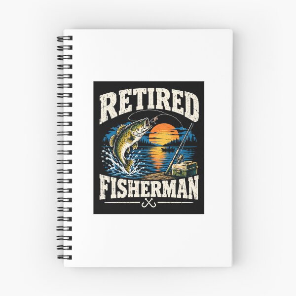 Artikelvorschau, Vintage-Angelgeschenk für pensionierte Angler – Angel-Geschenk zum Ruhestand entworfen und verkauft von MalickaArt.