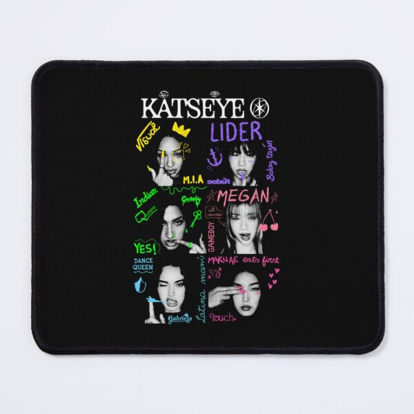 Item preview, KATSEYE Members K-Pop Graphic EYEKON Fan Y2K Concert Fan designed and sold by MandyCatelyn.