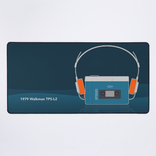 Item preview, Then: Walkman TPS-L2 - Flat Colour designed and sold by anuaramir.