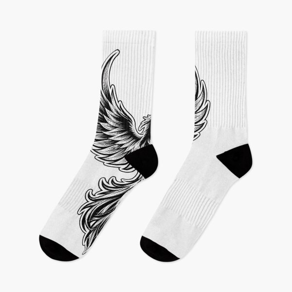 Item preview, White Phoenix Rebirth – Gothic Mythical Bird T-Shirt & Phone Case designed and sold by RazaNocturne.