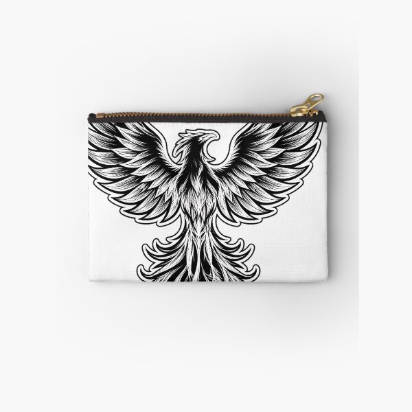 Item preview, White Phoenix Rebirth – Gothic Mythical Bird T-Shirt & Phone Case designed and sold by RazaNocturne.