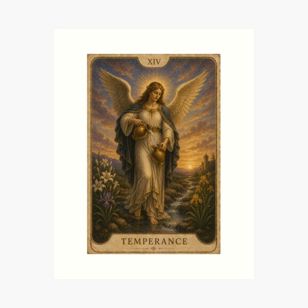 Item preview, Temperance, Harmony, Healing and Sacred Balance designed and sold by BlareBlare.