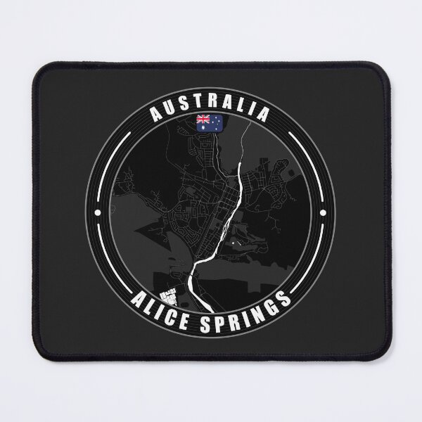Item preview, Alice Springs Australia City Map  designed and sold by Thistle-TShop.