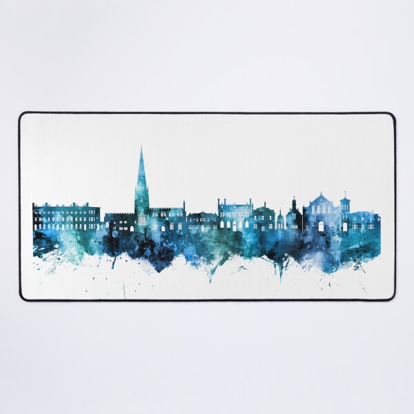 Item preview, Leighton Buzzard England Skyline designed and sold by ArtPrints.