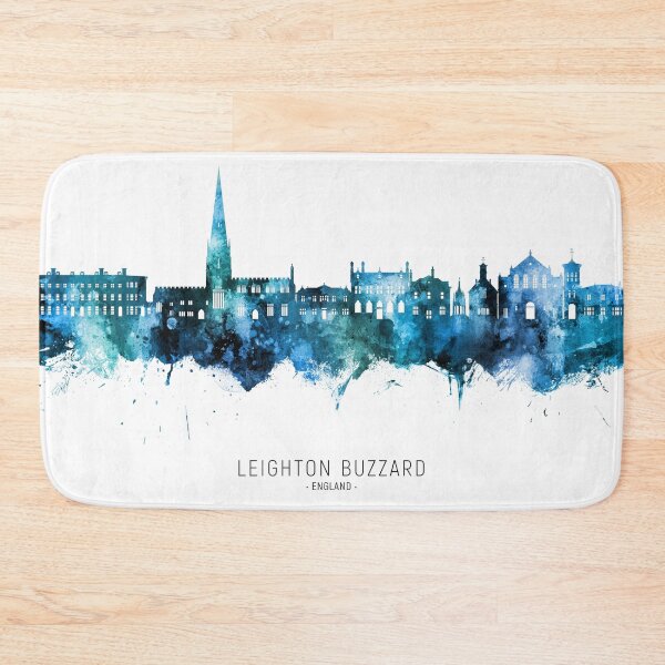 Item preview, Leighton Buzzard England Skyline designed and sold by ArtPrints.