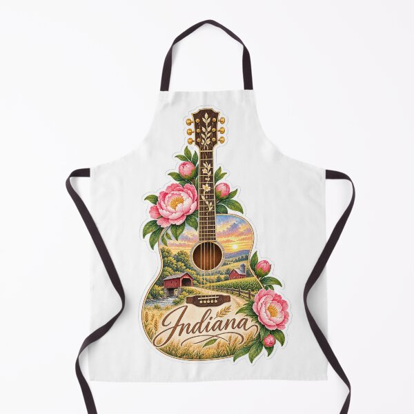 Item preview, Indiana Countryside Guitar designed and sold by Whimspired By Paxx.