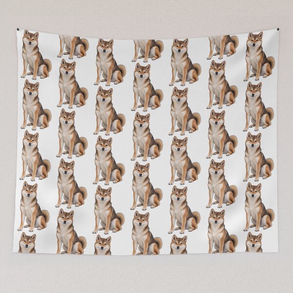 Item preview, Shiba Inu Sesame Dog designed and sold by BackgroundND.