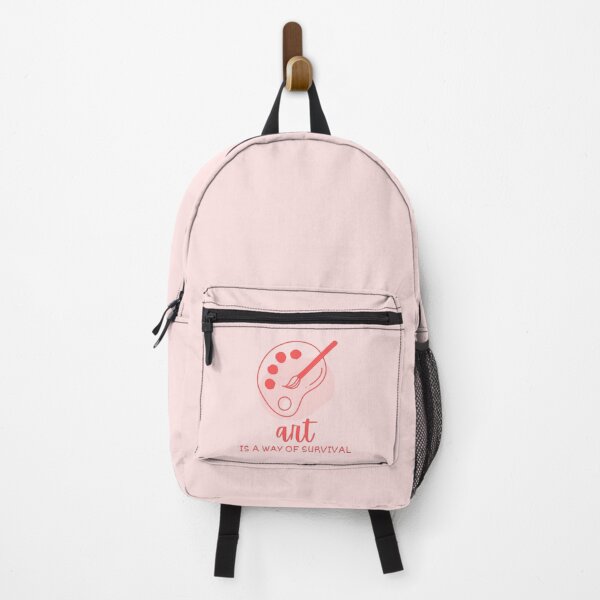 Item preview, Art Is A Way Of Survival Artist Palette Typography designed and sold by Fine-Arts-Lab.