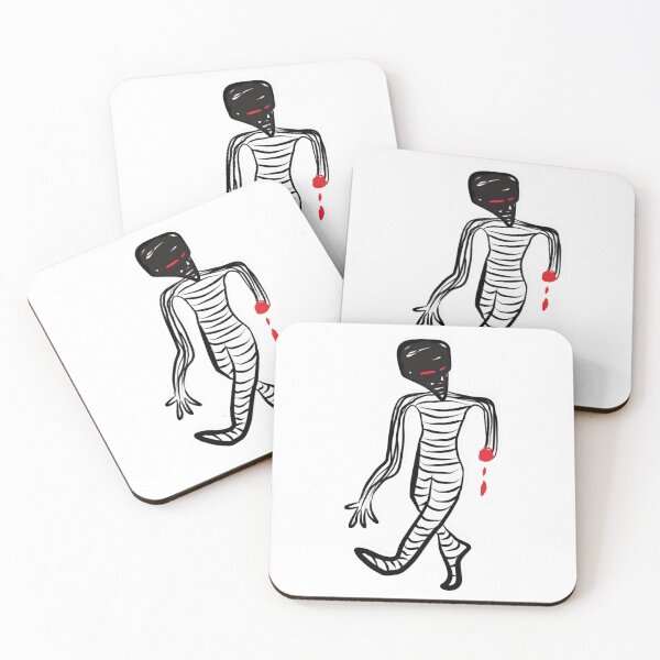 Item preview, Maling Malang Creepy Mummy Zombie Halloween Graphic Art designed and sold by AtMostFearart.