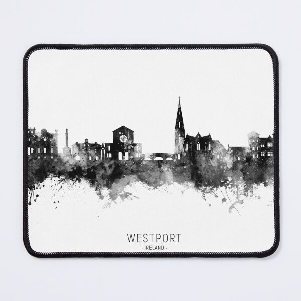 Item preview, Westport Ireland Skyline designed and sold by ArtPrints.