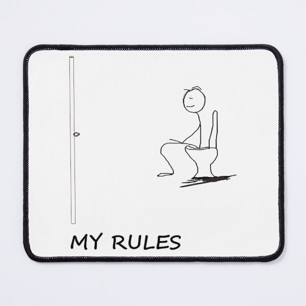 Item preview, My Rules designed and sold by NCWoodArt.