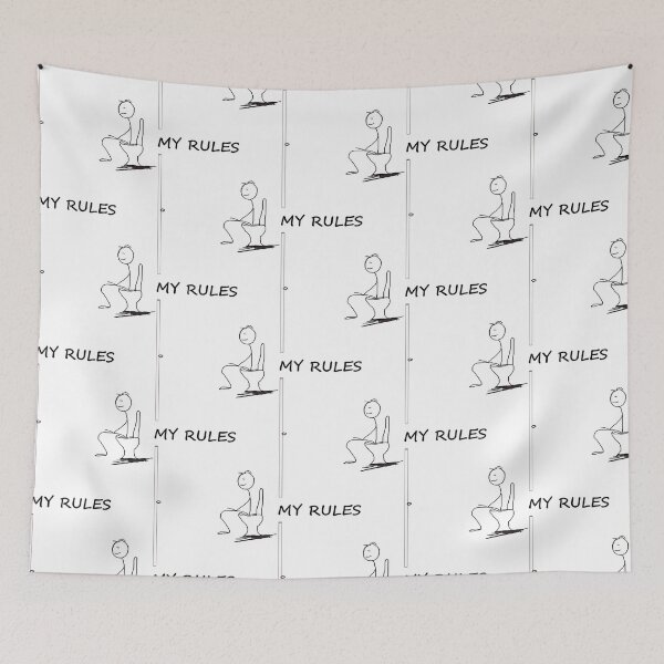 Item preview, My Rules designed and sold by NCWoodArt.