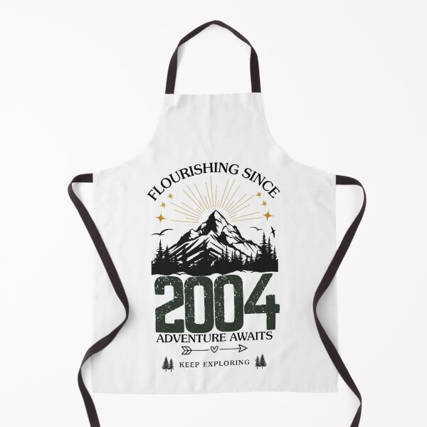 Item preview, 2004 Flourishing Since Mountain Adventure Birthday Design designed and sold by FlareCraftStudio.