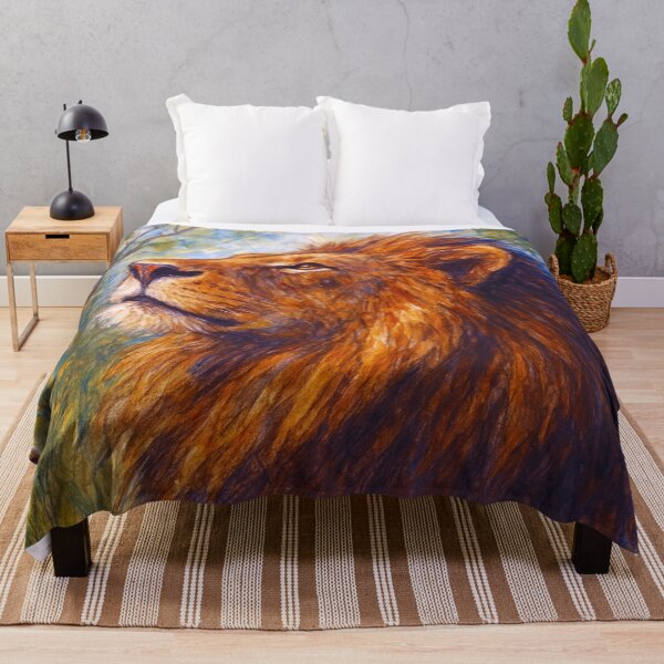 Item preview, Lion Painting – Majestic African Wildlife Art designed and sold by GalleryKauffeld.