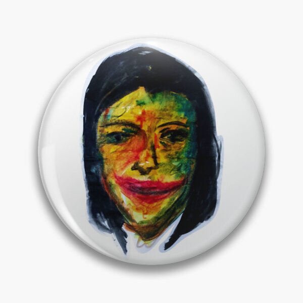 Item preview, The Beautiful Girl Creepy Expressionist Gothic Face Graphic designed and sold by AtMostFearart.