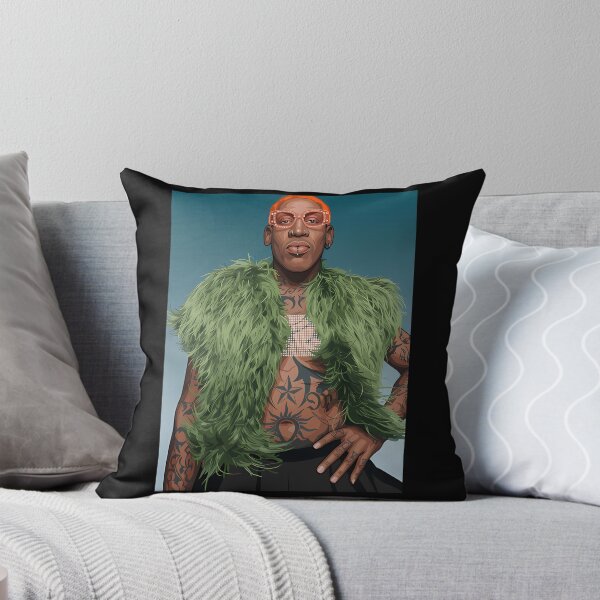 Aperçu de l'œuvre Dennis Rodman au basketball créée et vendue par Jakisa-Kov.