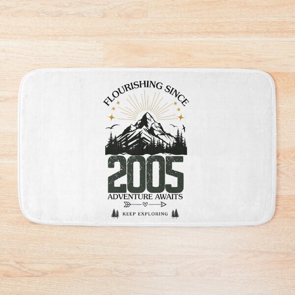 Item preview, 2005 Flourishing Since Mountain Adventure Birthday Design designed and sold by FlareCraftStudio.