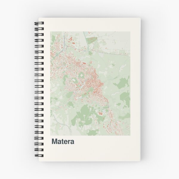 Item preview, Matera Minimalistic Map Art designed and sold by MapsNerd.