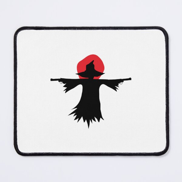Item preview, Scarecrow With Guns Spooky Halloween Dark Horizon Design designed and sold by AtMostFearart.
