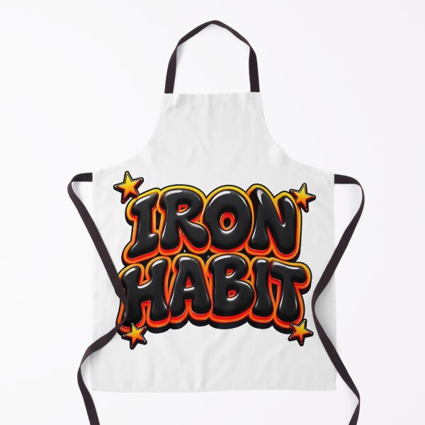 Item preview, Iron Habit Glossy Bubble Letters Streetwear Logo Design designed and sold by @SHINTOSARTSTORE.
