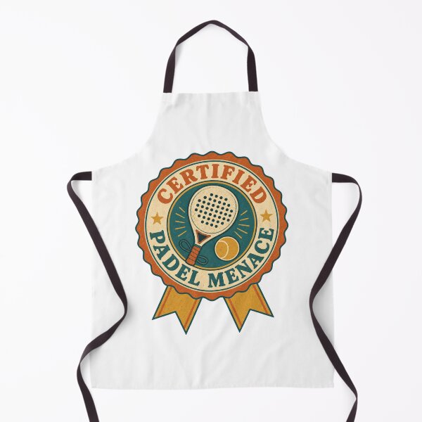 Item preview, Certified Padel Menace Retro Seal Badge designed and sold by BoosterShop.