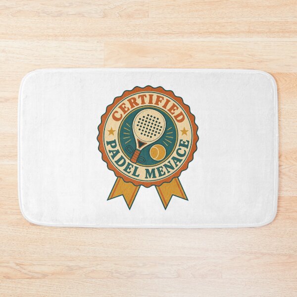 Item preview, Certified Padel Menace Retro Seal Badge designed and sold by BoosterShop.