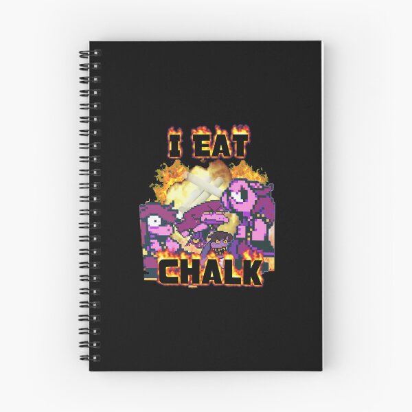 Item preview, I Eat Chalk Pixel Art Fire  Style designed and sold by NarcisLeffler12.
