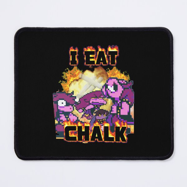 Item preview, I Eat Chalk Pixel Art Fire Style designed and sold by NarcisLeffler12.