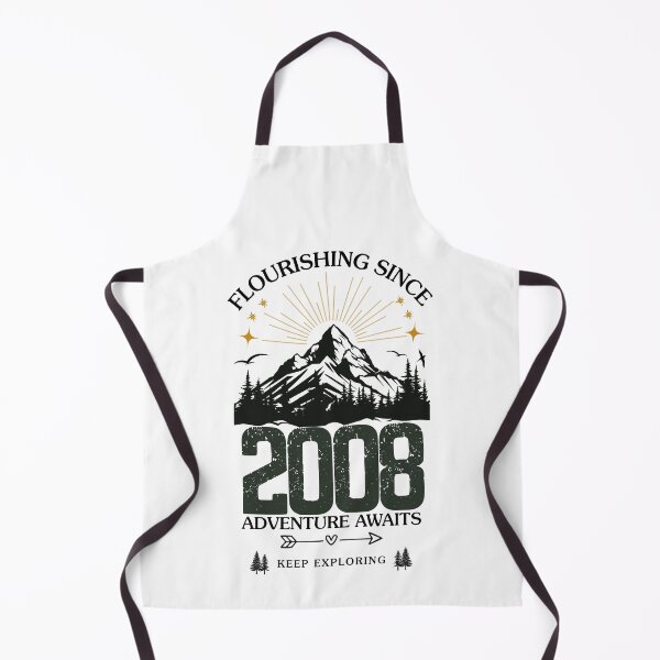 Item preview, 2008 Flourishing Since Mountain Adventure Birthday Design designed and sold by FlareCraftStudio.