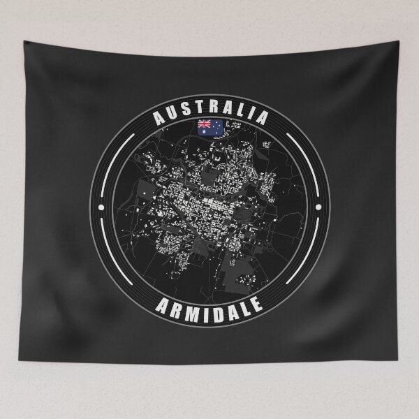 Item preview, Armidale Australia City Map  designed and sold by Thistle-TShop.