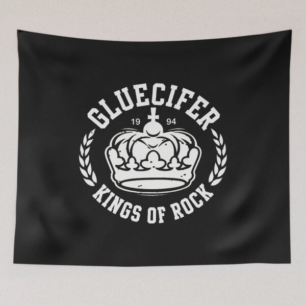 Item preview, Gluecifer Kings of Rock Crown Emblem designed and sold by michanmj.