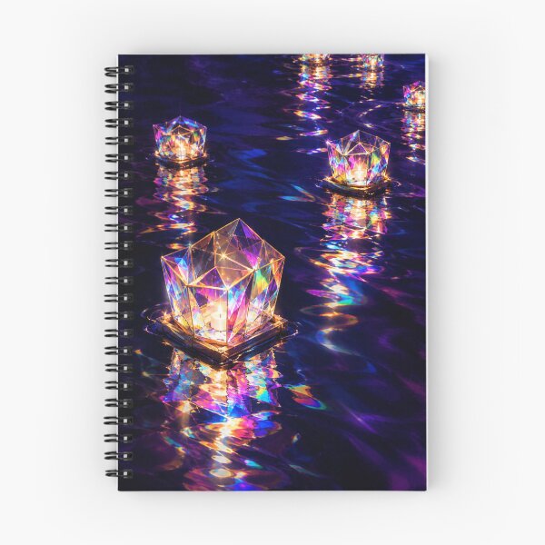 Item preview, Crystal Lantern Festival – Japanese Floating Lanterns & Rainbow Reflections designed and sold by アミヤジャ.