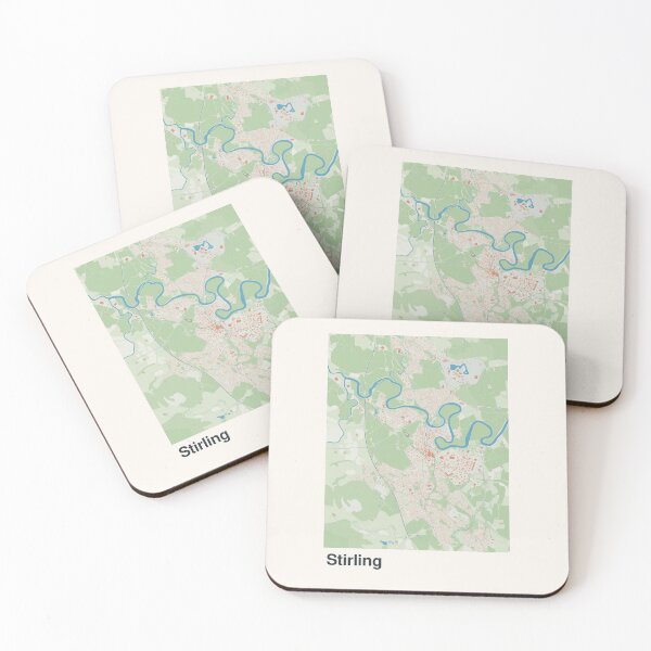Item preview, Stirling Minimalistic Map Art designed and sold by MapsNerd.