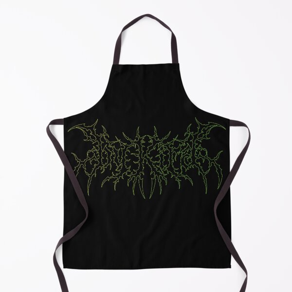 Item preview,  BY KIRA | Death Metal Typography (Green Outline) designed and sold by byKira-Dark.