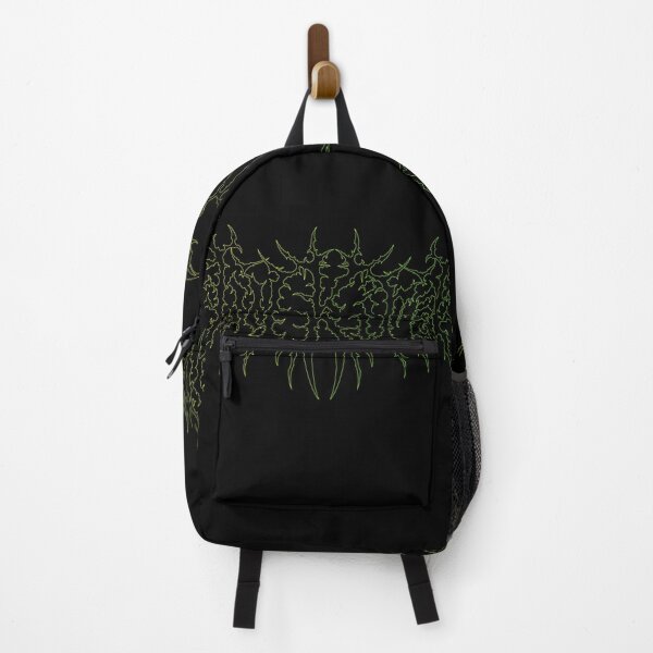 Item preview, BY KIRA | Death Metal Typography (Green Outline) designed and sold by byKira-Dark.