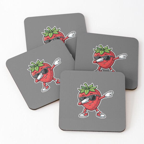 Item preview, Dabbing Strawberry Funny Fruit Lover Meme designed and sold by SofiBlair.