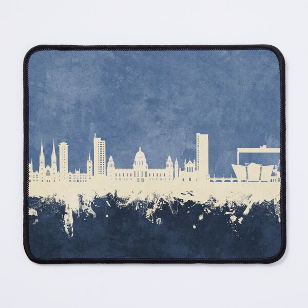 Item preview, Belfast Northern Ireland Skyline designed and sold by ArtPrints.