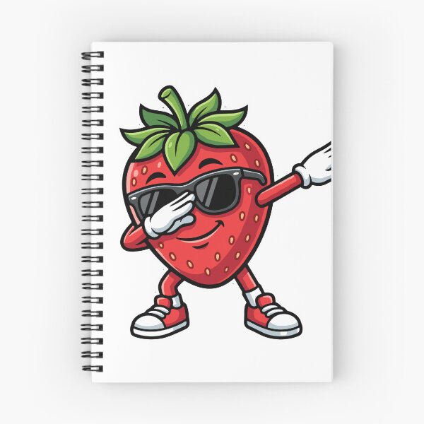Item preview, Dabbing Strawberry Funny Fruit Lover Meme designed and sold by SofiBlair.