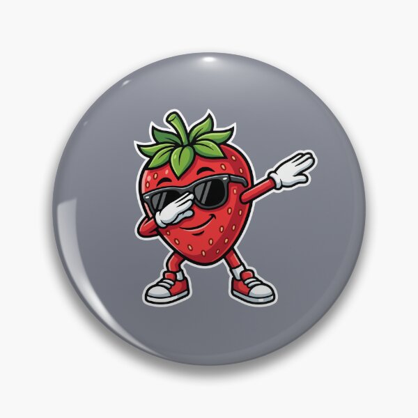 Item preview, Dabbing Strawberry Funny Fruit Lover Meme designed and sold by SofiBlair.