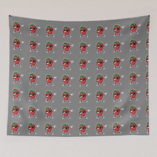 Item preview, Dabbing Strawberry Funny Fruit Lover Meme designed and sold by SofiBlair.