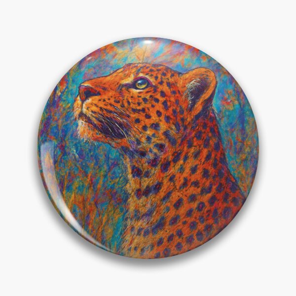 Item preview, Leopard Painting – Majestic Wildlife Art designed and sold by GalleryKauffeld.