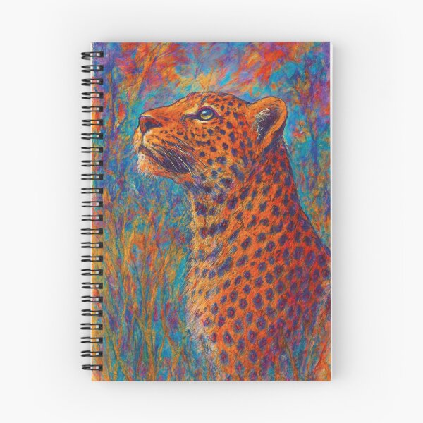 Item preview, Leopard Painting – Majestic Wildlife Art designed and sold by GalleryKauffeld.