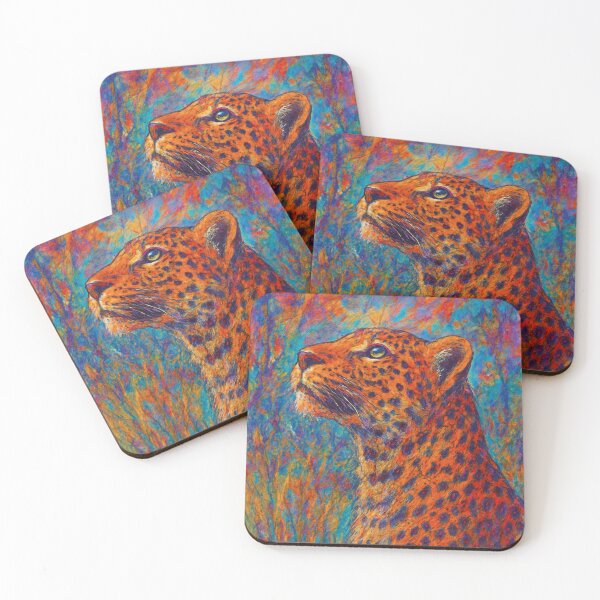 Item preview, Leopard Painting – Majestic Wildlife Art designed and sold by GalleryKauffeld.