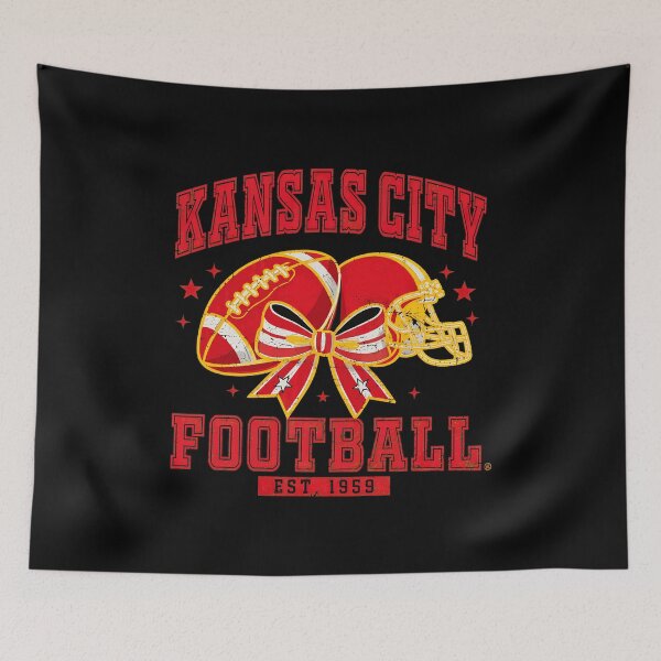 Item preview, KC Football Vintage Retro Spirit  designed and sold by MichelleC17118.